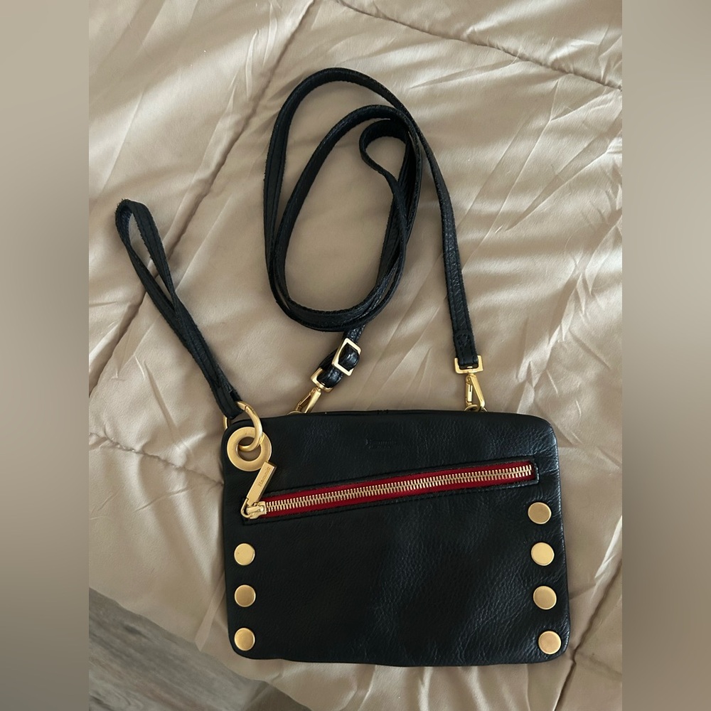 Hammitt Black Crossbody Bag with Gold Details - Picture 2 of 4